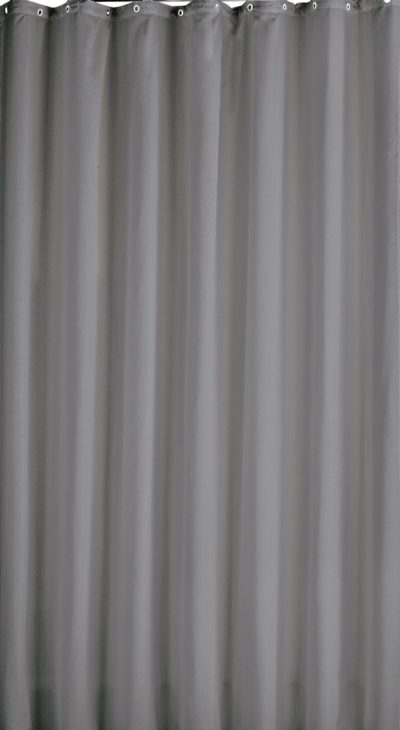 ColourMatch - Shower Curtain - Flint Grey